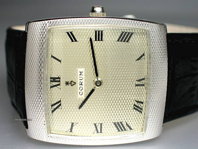 Corum "BUCKINGHAM" 18K/750Wei gold, Handaufzug, Cal. 7000 WATCHES 2