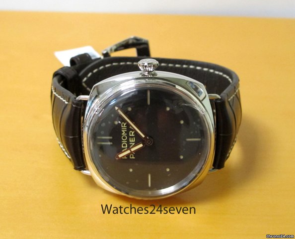 replica Panerai PAM 373 Radiomir 3 day Platinum Vintage Style Dial WATCHES 1