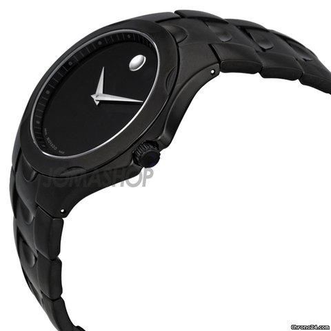 Movado Black Dial Black PVD Stainless Steel Mens Watch 0606536 WATCHES 2
