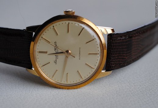 IWC Automatic Herrenuhr in 18kt. Gold ungetragen von 1963 WATCHES 2