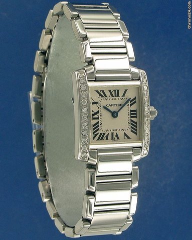 Cartier Tank Francaise Diamonds WATCHES 2