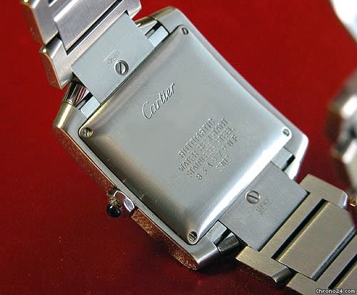 replica Cartier Stainless Steel Mid-Size Tank Francaise WATCHES 1