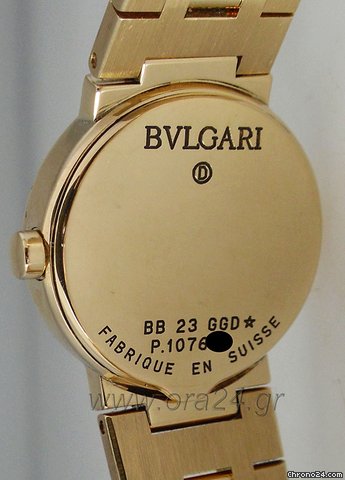 replica Bulgari Bvlgari Lady Date 18k Gold WATCHES 1