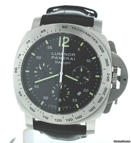 Panerai Luminor Chronograph PAM00250 Pre-owned WATCHES 2