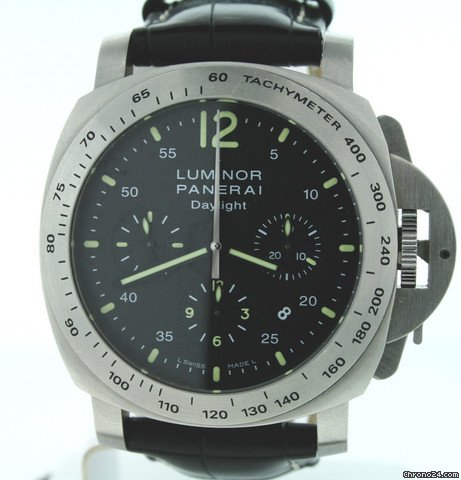 replica Panerai Luminor Chronograph PAM00250 Pre-owned WATCHES 1