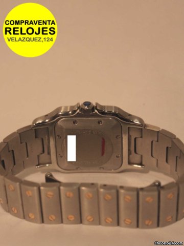 replica Cartier SANTOS acero y oro AUTOMATICO WATCHES 1