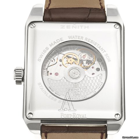 Zenith Men's Port Royal Reserve De Marche Watch WATCHES 2