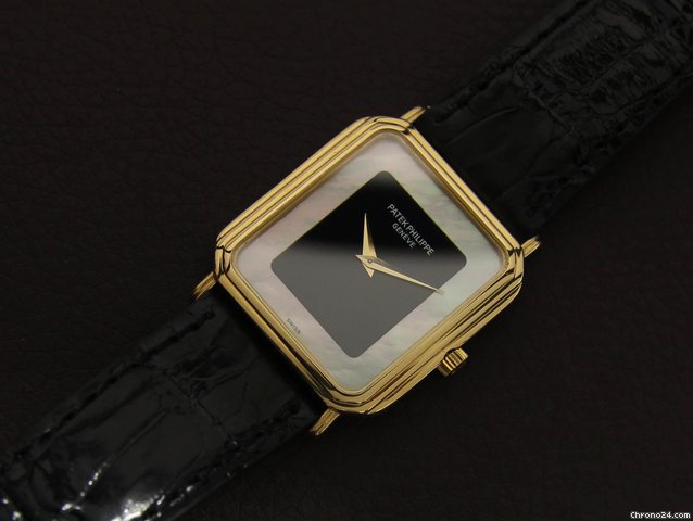 replica Patek Philippe 18k Y Gold Gondolo Mechanical Nos WATCHES 1