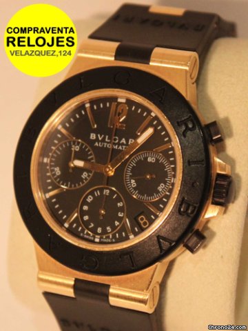 replica Bulgari ALUMINIUM CHRONO oro WATCHES 1