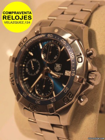 replica TAG Heuer AQUARACER CHRONO color azul WATCHES 1 