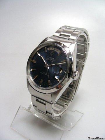 Tudor Oyster Prince Day & Date cadran bleu jeans WATCHES 2