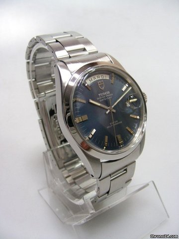 replica Tudor Oyster Prince Day & Date cadran bleu jeans WATCHES 1
