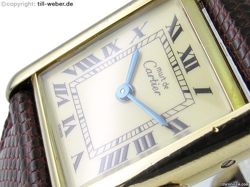 Cartier "Must de Cartier Tank" WATCHES 2