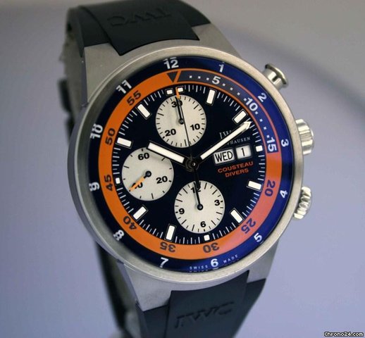 IWC Acquatimer Crono Cuosteau Ref 378101 WATCHES 2