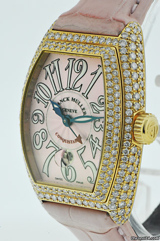 Franck Muller Conquistador Lady Diamanten WATCHES 2