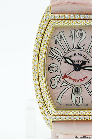 replica Franck Muller Conquistador Lady Diamanten WATCHES 1
