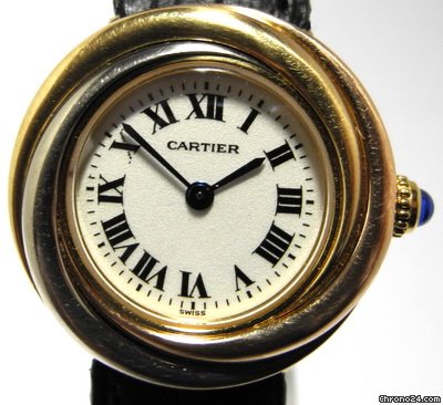 replica Cartier TRINITY LADY REF 2357 18 KT GOLD QUARTZ WATCHES 1