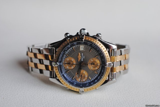 Breitling Chronomat Stahl/Gold Re. 81.950 mit Pilotband WATCHES 2