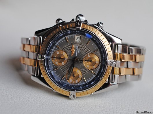 replica Breitling Chronomat Stahl/Gold Re. 81.950 mit Pilotband WATCHES 1