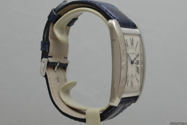 Cartier Tank Americaine White Gold WATCHES 2