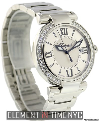 Chopard Imperiale Stainless Steel Diamond Bezel 36mm Quartz WATCHES 2