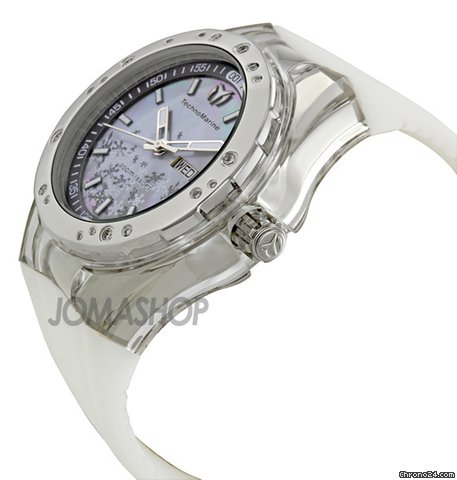 Technomarine Cruise Sport Snow Mother of Pearl Dial Unisex Watch 110064 WATCHES 2