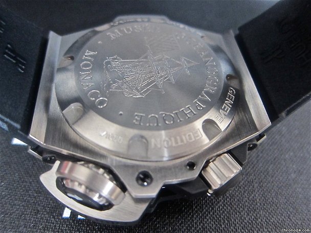 replica Hublot King Power Limited Oceanographic 4000 Diver 48mm Titanium Watch WATCHES 1