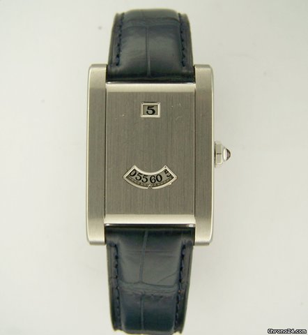 Cartier TANK A GUICHET Platino "Saltarello" Anniversary L.E. 150 pcs WATCHES 2