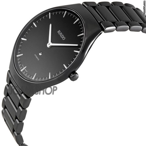 Rado True Thinline Black Dial Automatic Unisex Watch R27969152 WATCHES 2