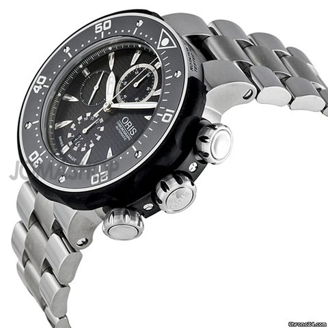 Oris Pro Diver Chronograph Titanium Mens Watch 67476307154MB WATCHES 2
