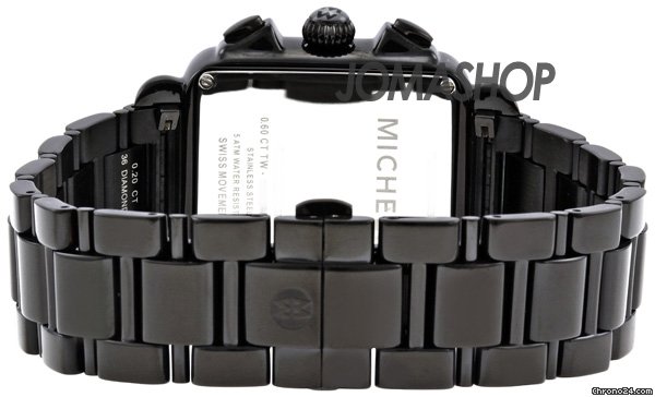 replica Michele Deco Diamond Noir Ladies Watch MWW06A000774 WATCHES 1