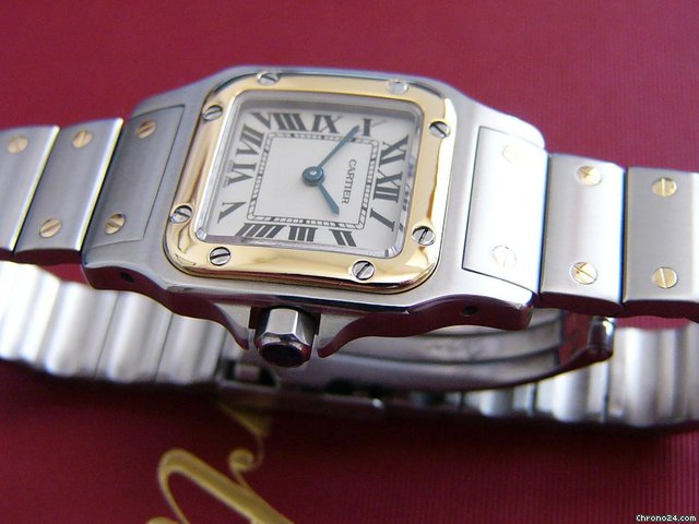 Cartier Santos Galbee Stahl/Gold Damenuhr TOP WATCHES 2