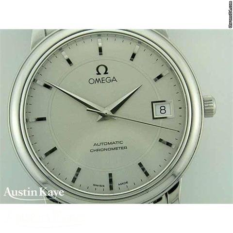 Omega De Ville steel automatic chronometer on bracelet WATCHES 2