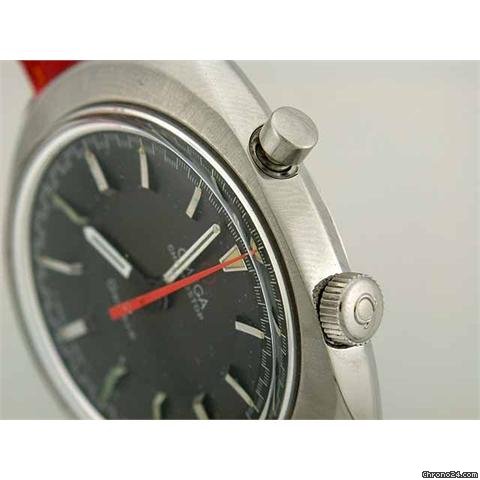 Omega Chronostop steel manual on strap WATCHES 2
