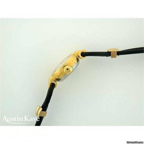 Omega Gold Plated manual on strap WATCHES 2