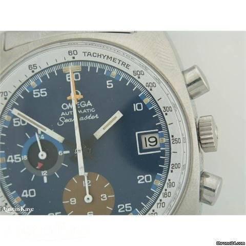 Omega Seamaster Chronograph steel automatic on bracelet WATCHES 2