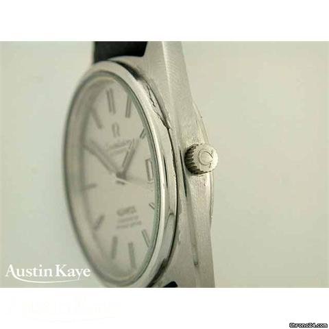 Omega Constellation steel automatic on strap. WATCHES 2