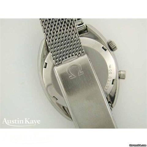 Omega Chronostop steel manual on bracelet WATCHES 2
