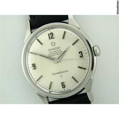 replica Omega Constellation steel automatic on strap WATCHES 1
