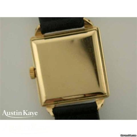 replica Movado 18ct gold manual on strap WATCHES 1 