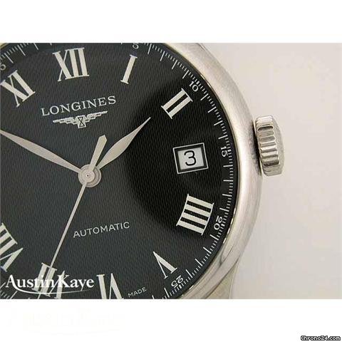 Longines Master Collection steel automatic on strap WATCHES 2