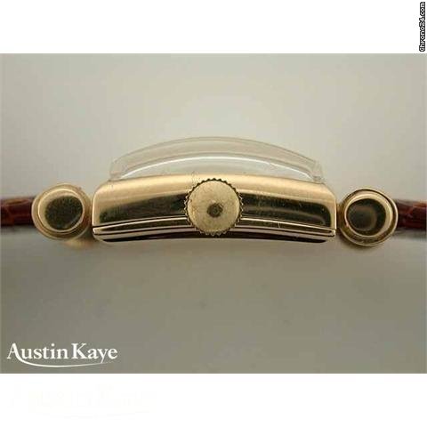 replica Longines 14ct Gold manual on strap WATCHES 1