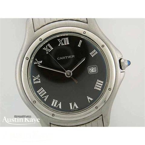Cartier Cougar steelquartz on bracelet WATCHES 2