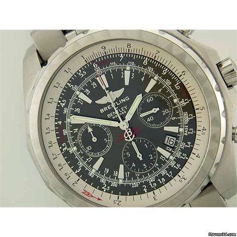 replica Breitling Bentley Motors T steel automatic on bracelet WATCHES 1