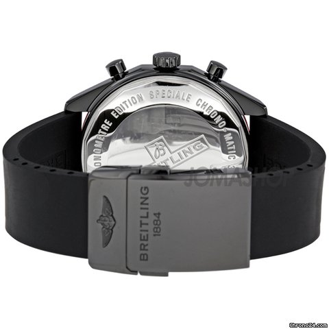 replica Breitling Chronomatic 49 Black Rubber Strap Mens Watch M1436003-BA67BKPD WATCHES 1