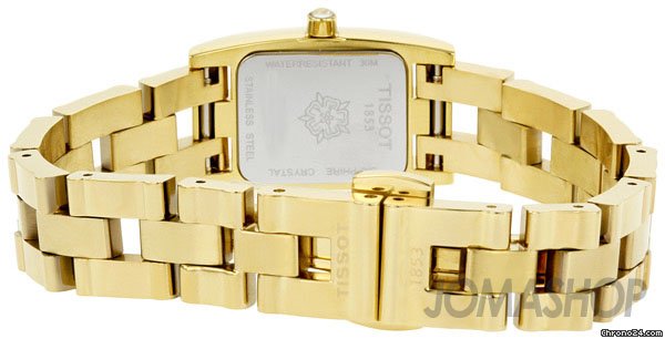 replica Tissot Trend T3 Mother of Pearl Dial Gold Tone Ladies Watch T042.109.33.117.00 WATCHES 1 