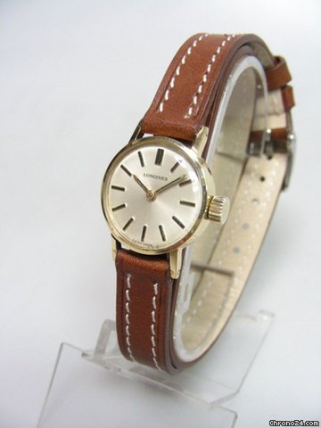 Longines Vintage lady yellow gold cadran silver WATCHES 2