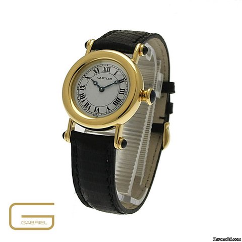 Cartier Diabolo 18K.Gold WATCHES 2