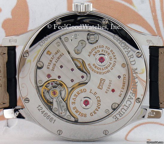 Chopard 16/1903-1001 L.U.C. Quattro Mark, White Gold WATCHES 2