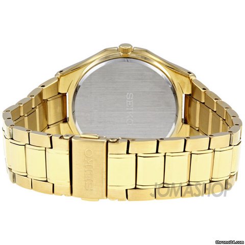 replica Seiko Solar White Dial Stainless Steel Mens Watch SNE158 WATCHES 1